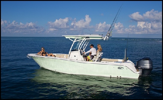 Sea Fox 248 on the Water