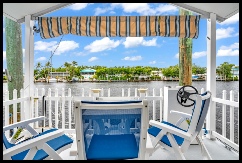 Aqua Lodge Front Deck Over Water View